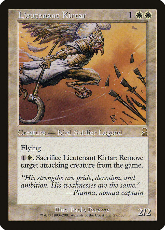 Lieutenant Kirtar [Odyssey] | Kessel Run Games Inc. 