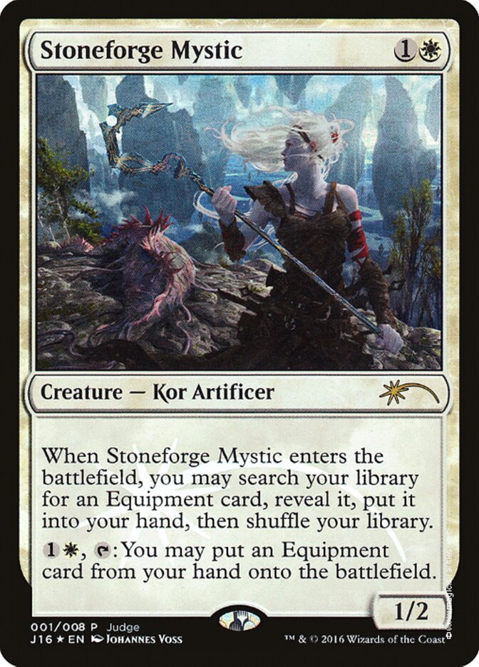 Stoneforge Mystic [Judge Gift Cards 2016] | Kessel Run Games Inc. 