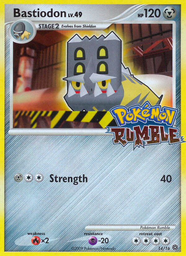 Bastiodon (14/16) [Pokémon Rumble] | Kessel Run Games Inc. 