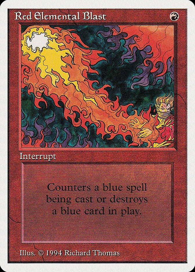 Red Elemental Blast [Summer Magic / Edgar] | Kessel Run Games Inc. 