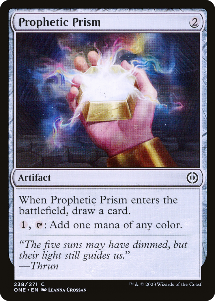 Prophetic Prism [Phyrexia: All Will Be One] | Kessel Run Games Inc. 