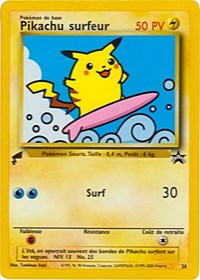 Pikachu (28) (Surfing) [Pikachu World Collection Promos] | Kessel Run Games Inc. 