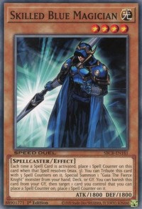 Skilled Blue Magician [SBCB-EN181] Common | Kessel Run Games Inc. 