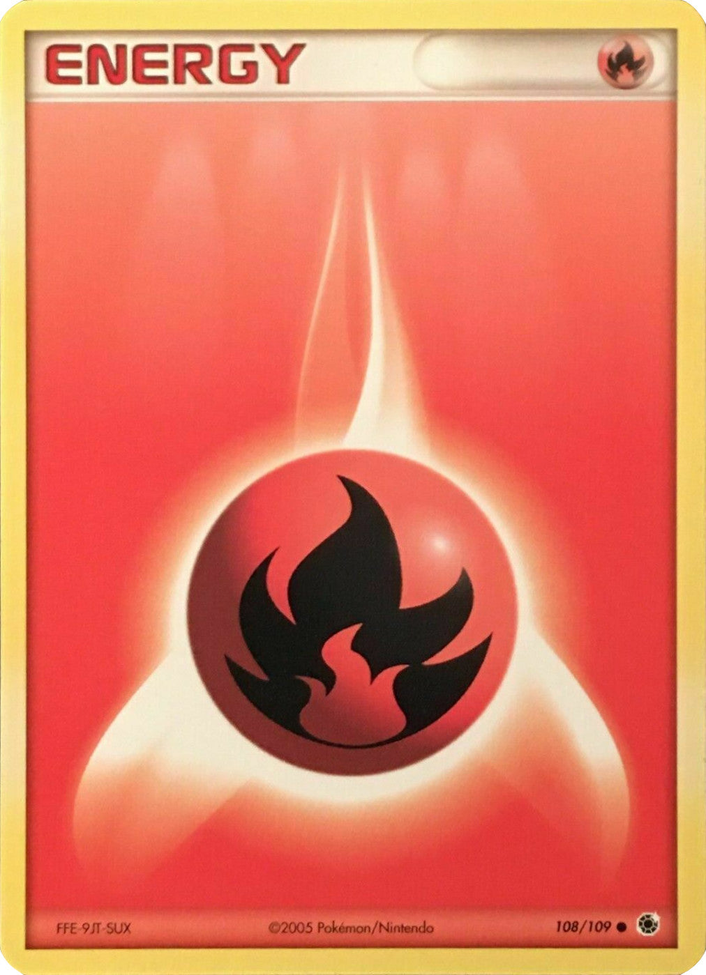 Fire Energy (108/109) [EX: Battle Stadium] | Kessel Run Games Inc. 
