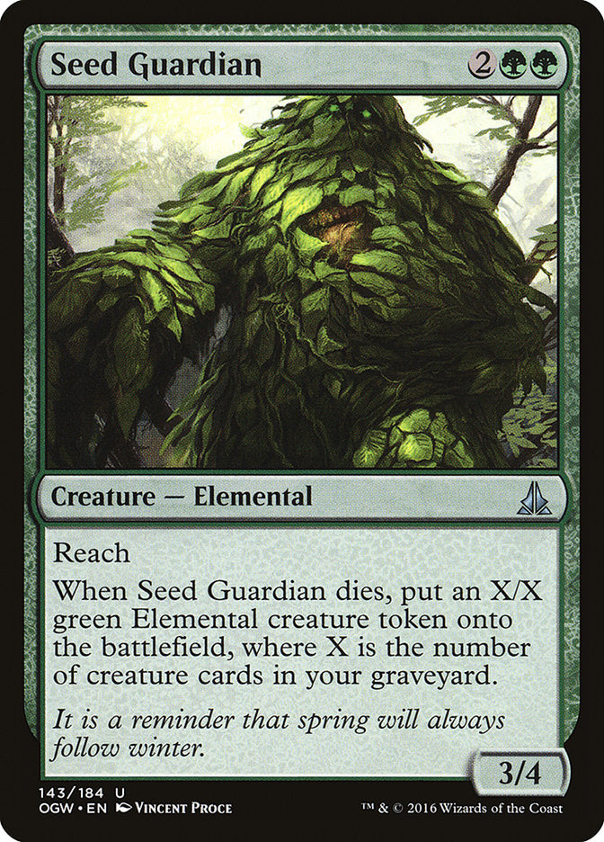 Seed Guardian [Oath of the Gatewatch] | Kessel Run Games Inc. 
