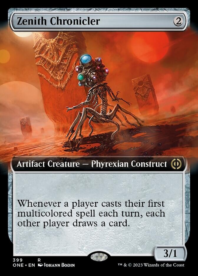 Zenith Chronicler (Extended Art) [Phyrexia: All Will Be One] | Kessel Run Games Inc. 