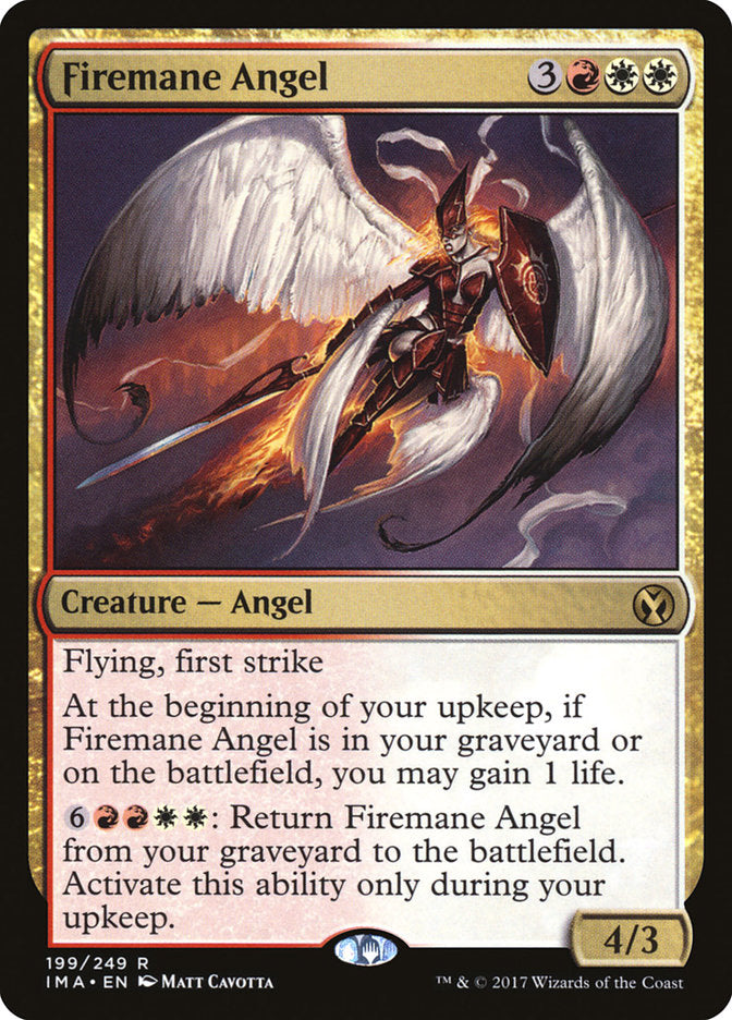 Firemane Angel [Iconic Masters] | Kessel Run Games Inc. 
