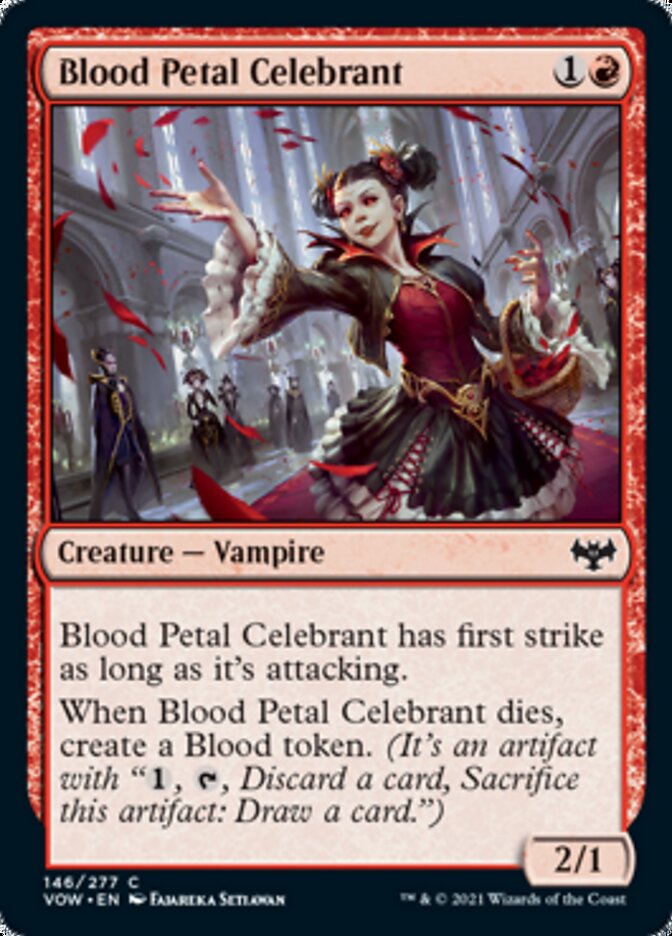 Blood Petal Celebrant [Innistrad: Crimson Vow] | Kessel Run Games Inc. 