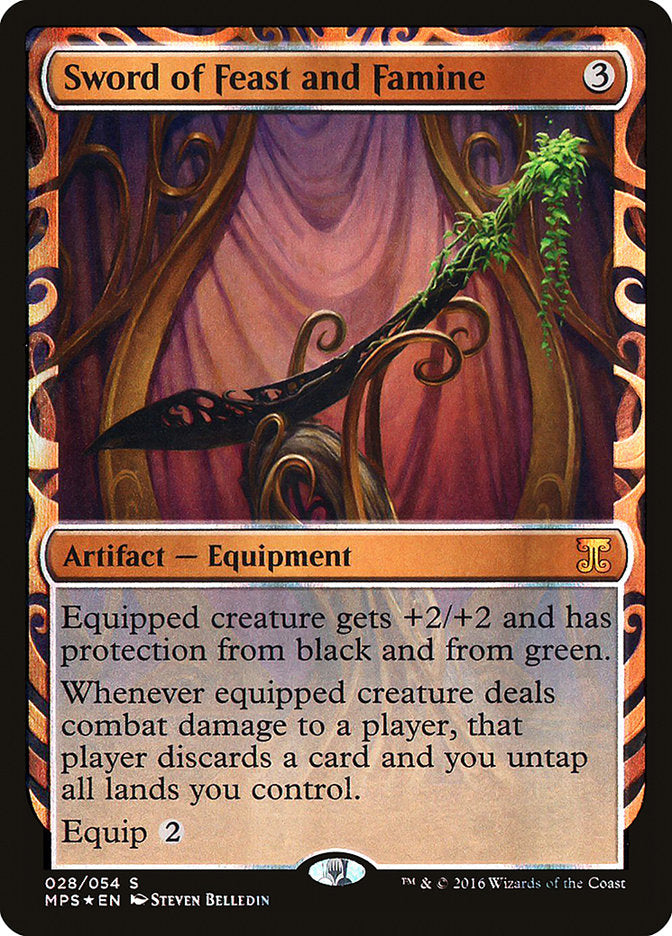 Sword of Feast and Famine [Kaladesh Inventions] | Kessel Run Games Inc. 