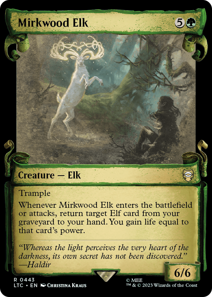 Mirkwood Elk [The Lord of the Rings: Tales of Middle-Earth Commander Showcase Scrolls] | Kessel Run Games Inc. 