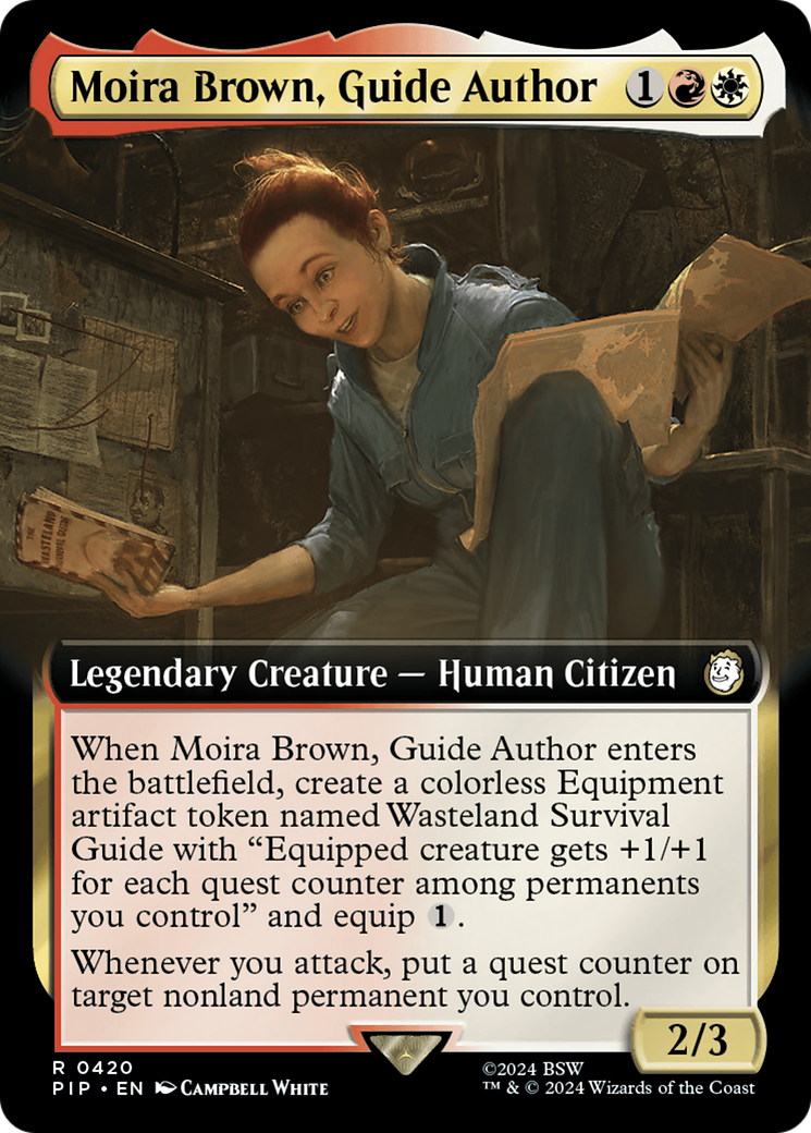 Moira Brown, Guide Author (Extended Art) [Fallout] | Kessel Run Games Inc. 