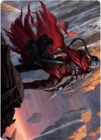 Anowon, the Ruin Thief Art Card [Zendikar Rising Art Series] | Kessel Run Games Inc. 