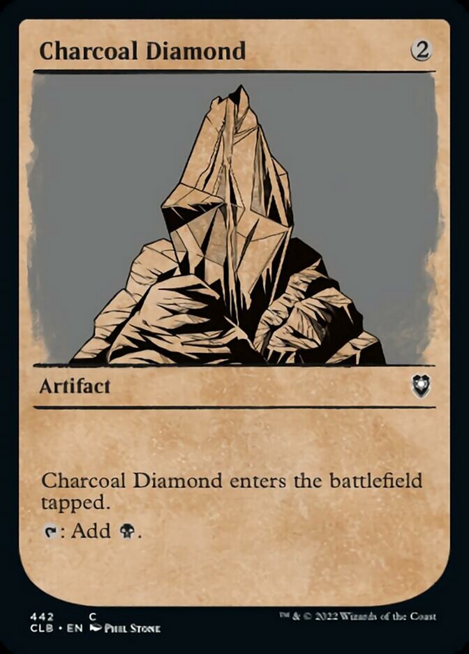 Charcoal Diamond (Showcase) [Commander Legends: Battle for Baldur's Gate] | Kessel Run Games Inc. 