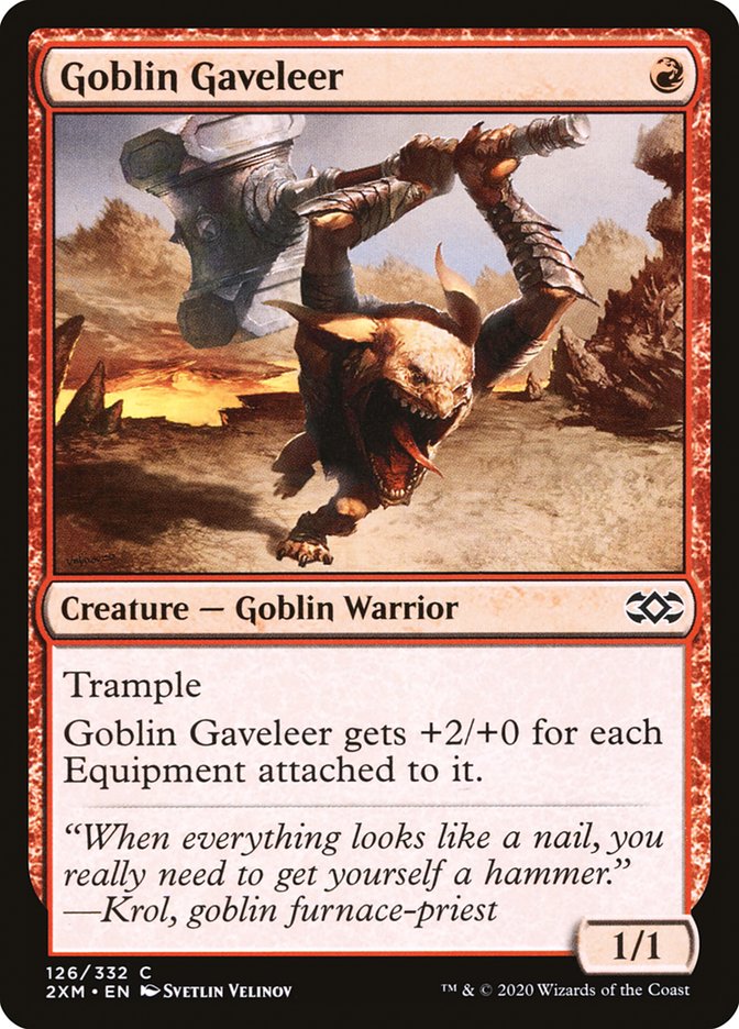 Goblin Gaveleer [Double Masters] | Kessel Run Games Inc. 