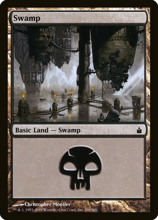 Swamp (296) [Ravnica: City of Guilds] | Kessel Run Games Inc. 