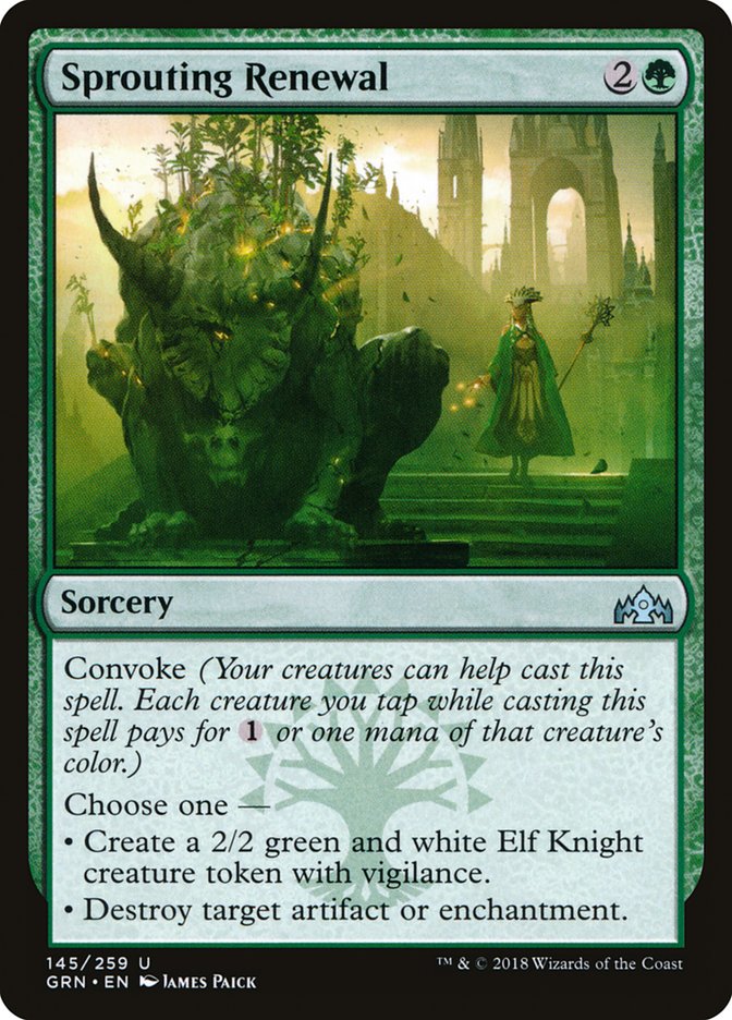 Sprouting Renewal [Guilds of Ravnica] | Kessel Run Games Inc. 