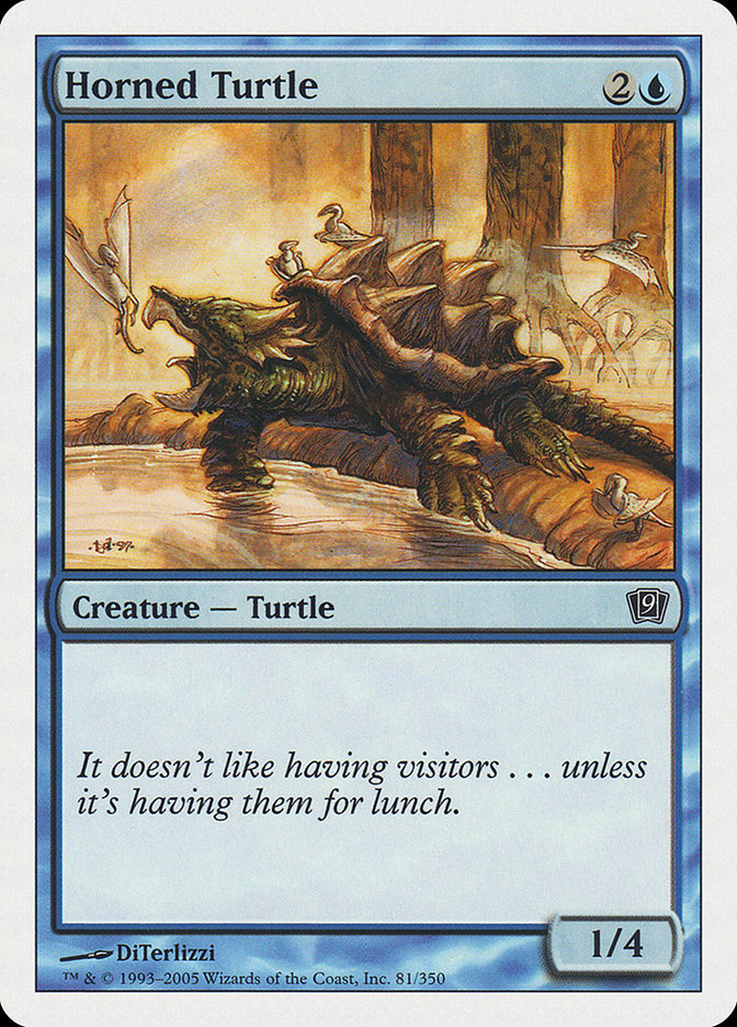 Horned Turtle [Ninth Edition] | Kessel Run Games Inc. 