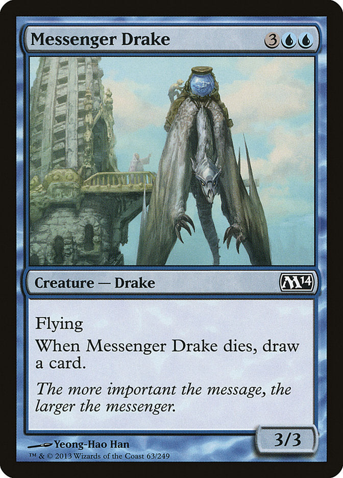 Messenger Drake [Magic 2014] | Kessel Run Games Inc. 