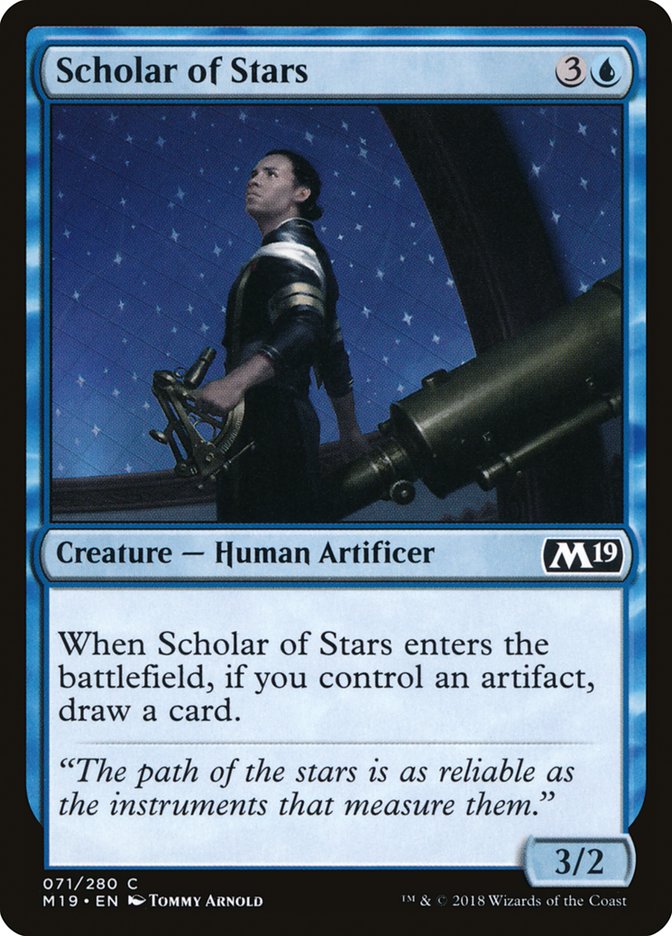 Scholar of Stars [Core Set 2019] | Kessel Run Games Inc. 