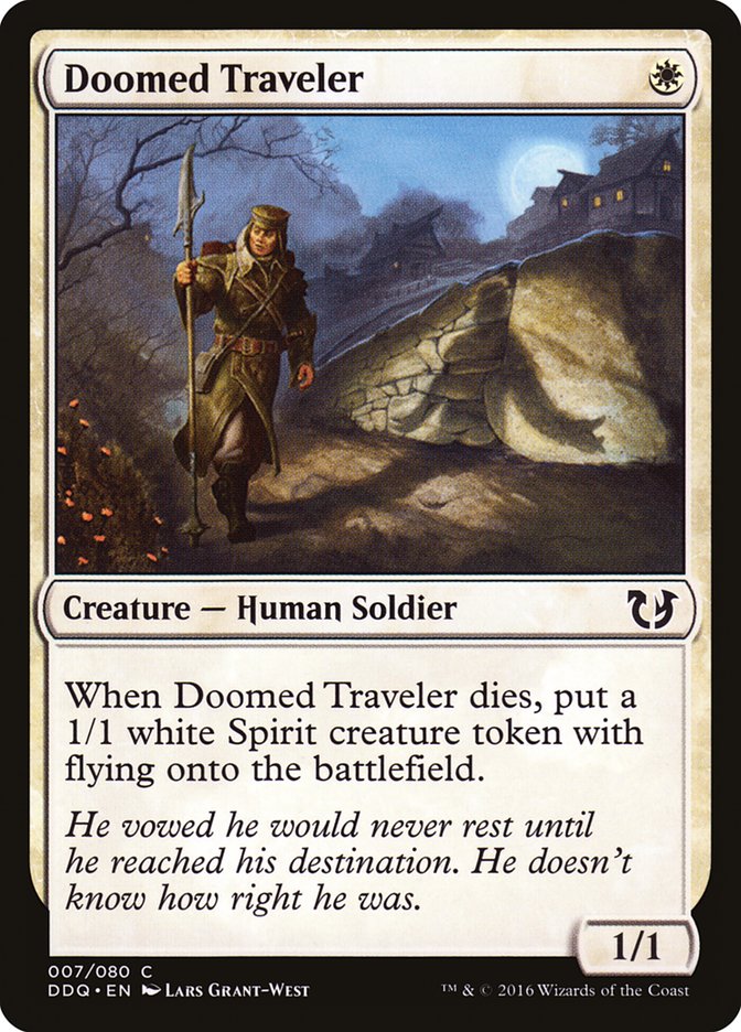 Doomed Traveler [Duel Decks: Blessed vs. Cursed] | Kessel Run Games Inc. 