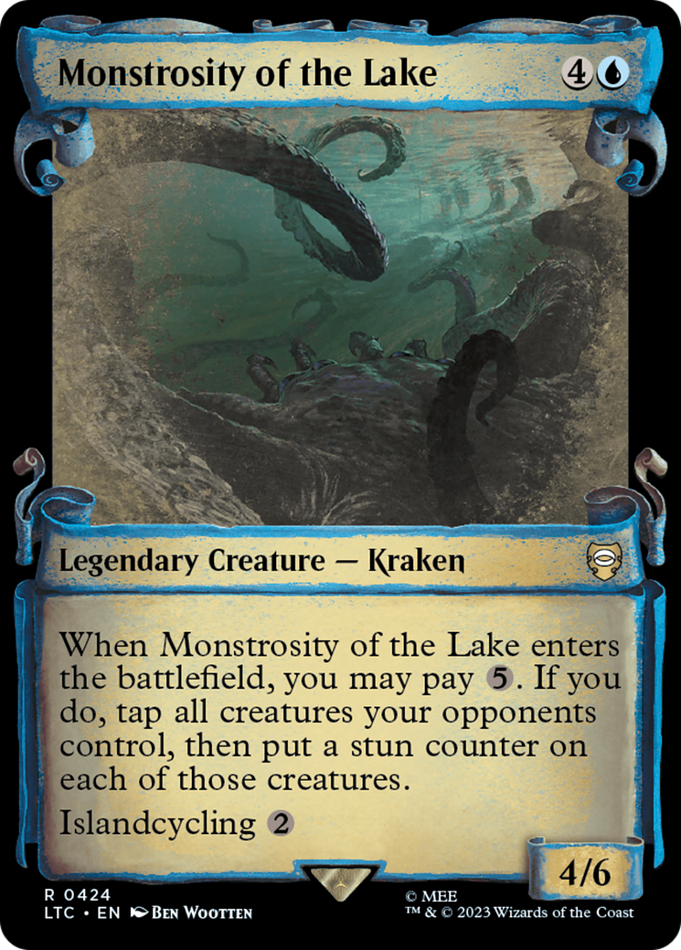 Monstrosity of the Lake [The Lord of the Rings: Tales of Middle-Earth Commander Showcase Scrolls] | Kessel Run Games Inc. 