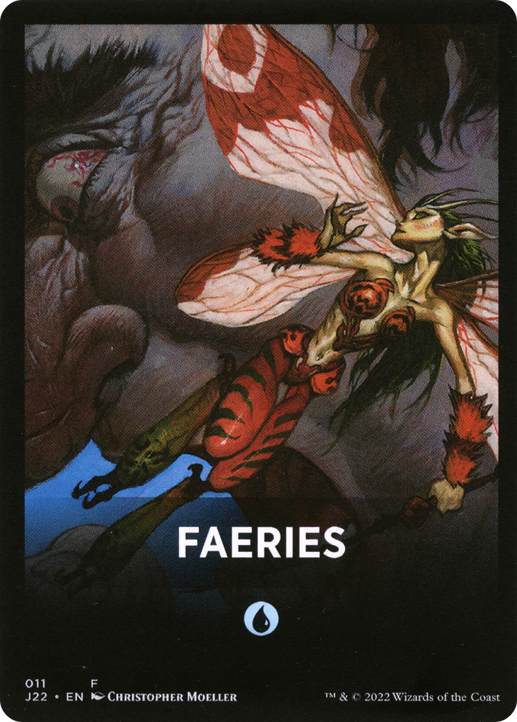 Faeries Theme Card [Jumpstart 2022 Front Cards] | Kessel Run Games Inc. 