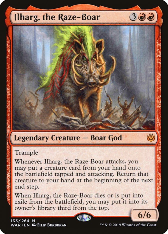 Ilharg, the Raze-Boar [War of the Spark] | Kessel Run Games Inc. 