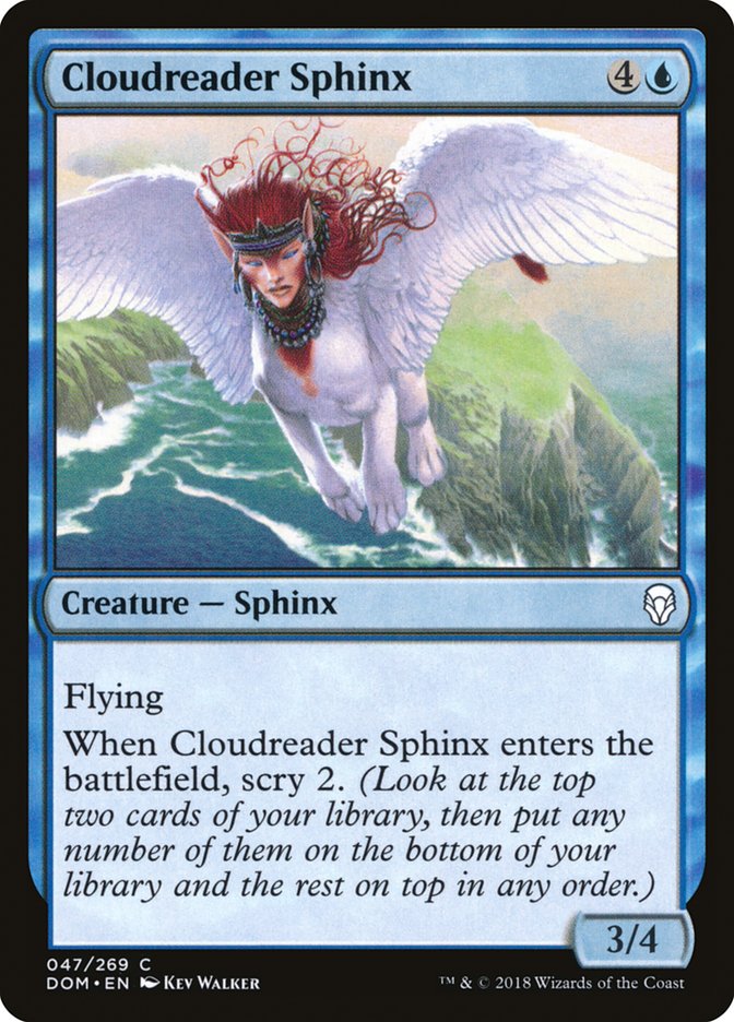 Cloudreader Sphinx [Dominaria] | Kessel Run Games Inc. 