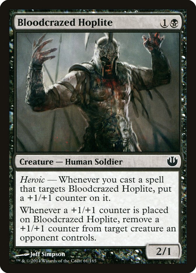 Bloodcrazed Hoplite [Journey into Nyx] | Kessel Run Games Inc. 