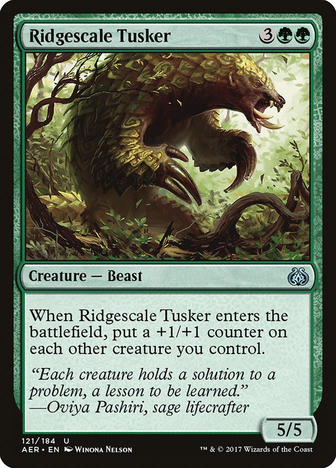 Ridgescale Tusker [Aether Revolt] | Kessel Run Games Inc. 