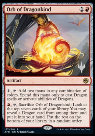 Orb of Dragonkind (Promo Pack) [Dungeons & Dragons: Adventures in the Forgotten Realms Promos] | Kessel Run Games Inc. 