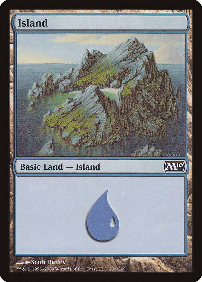 Island (236) [Magic 2010] | Kessel Run Games Inc. 