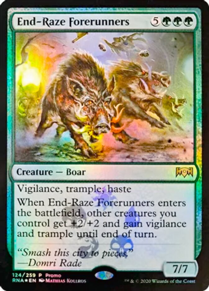 End-Raze Forerunners [Ravnica Allegiance Promos] | Kessel Run Games Inc. 