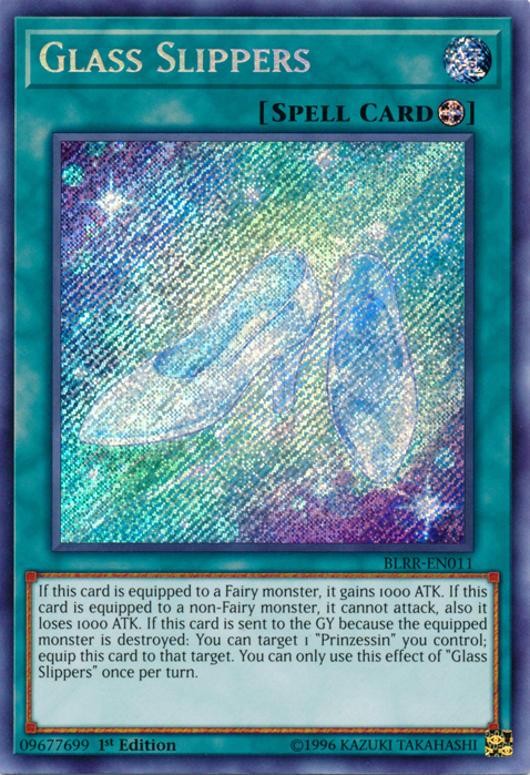 Glass Slippers [BLRR-EN011] Secret Rare | Kessel Run Games Inc. 