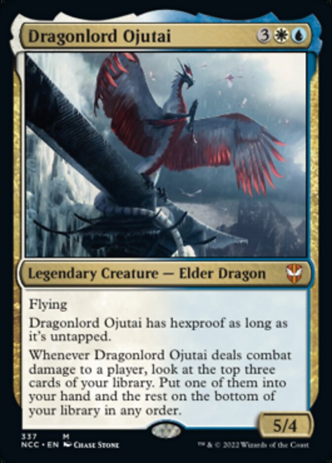 Dragonlord Ojutai [Streets of New Capenna Commander] | Kessel Run Games Inc. 