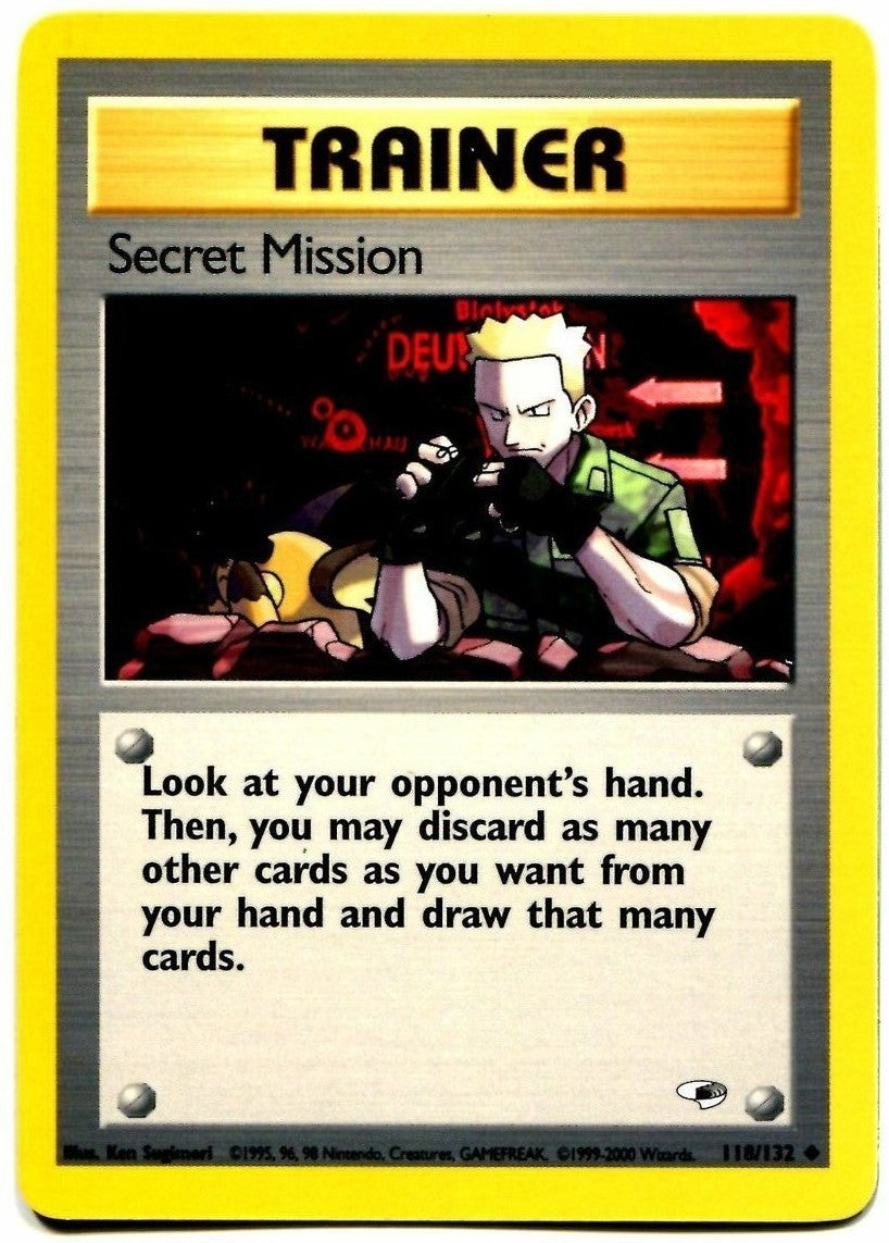 Secret Mission (118/132) [Gym Heroes Unlimited] | Kessel Run Games Inc. 