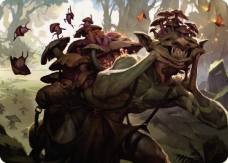 Sprouting Goblin Art Card [Dominaria United Art Series] | Kessel Run Games Inc. 