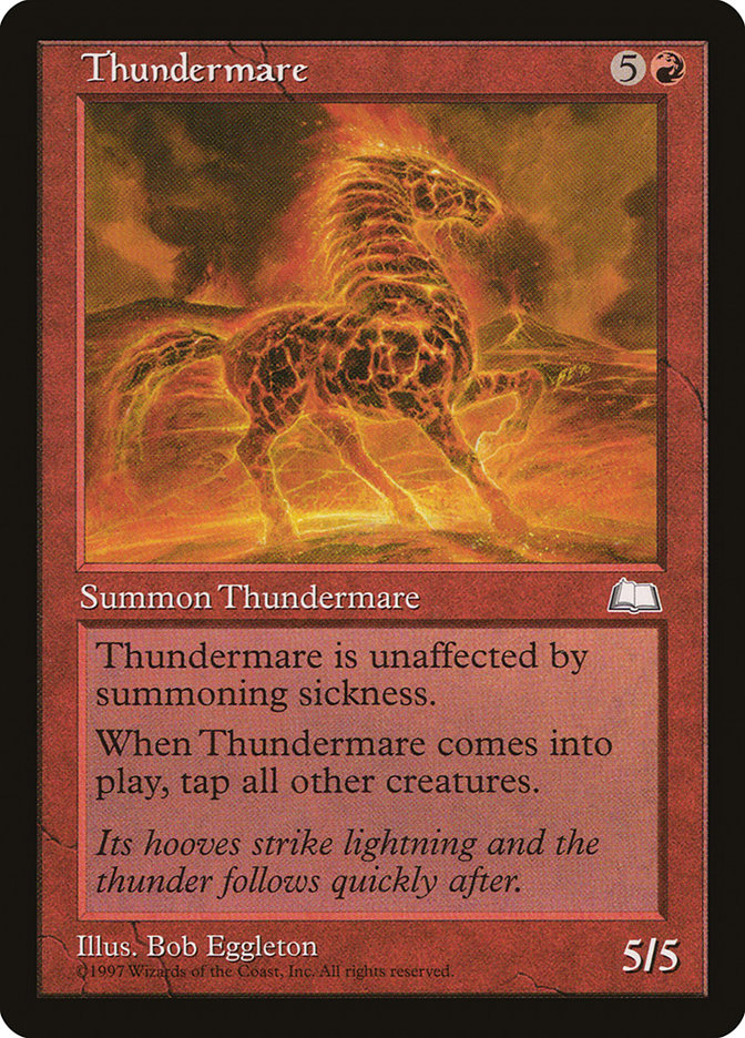 Thundermare [Weatherlight] | Kessel Run Games Inc. 