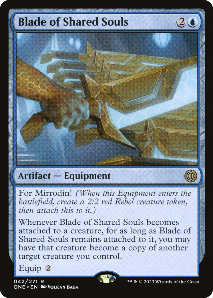 Blade of Shared Souls [Phyrexia: All Will Be One] | Kessel Run Games Inc. 