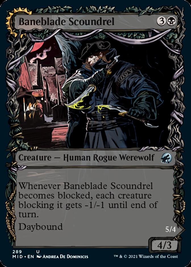 Baneblade Scoundrel // Baneclaw Marauder (Showcase Equinox) [Innistrad: Midnight Hunt] | Kessel Run Games Inc. 