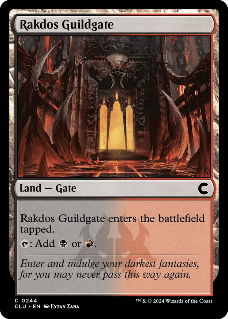 Rakdos Guildgate [Ravnica: Clue Edition] | Kessel Run Games Inc. 