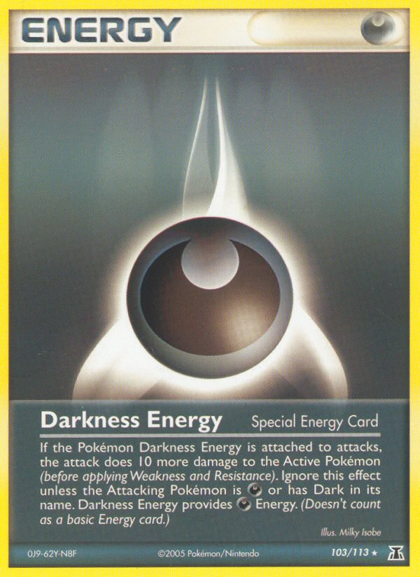 Darkness Energy (103/113) [EX: Delta Species] | Kessel Run Games Inc. 