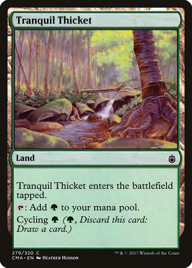 Tranquil Thicket [Commander Anthology] | Kessel Run Games Inc. 