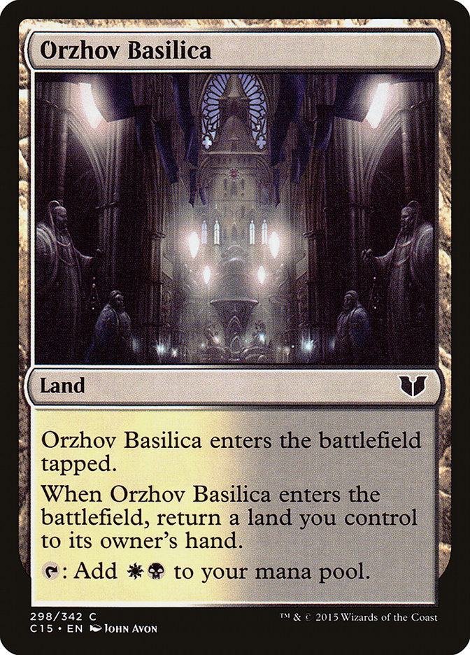 Orzhov Basilica [Commander 2015] | Kessel Run Games Inc. 