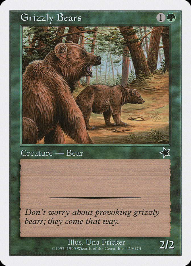 Grizzly Bears [Starter 1999] | Kessel Run Games Inc. 