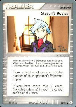 Steven's Advice (92/101) (Blaziken Tech - Chris Fulop) [World Championships 2004] | Kessel Run Games Inc. 