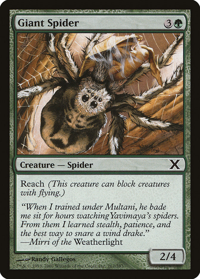 Giant Spider [Tenth Edition] | Kessel Run Games Inc. 