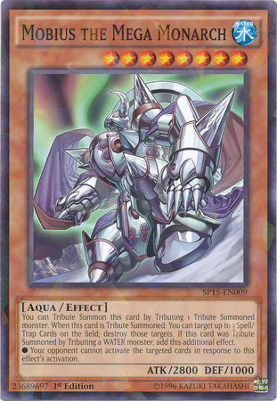 Mobius the Mega Monarch [SP15-EN009] Shatterfoil Rare | Kessel Run Games Inc. 