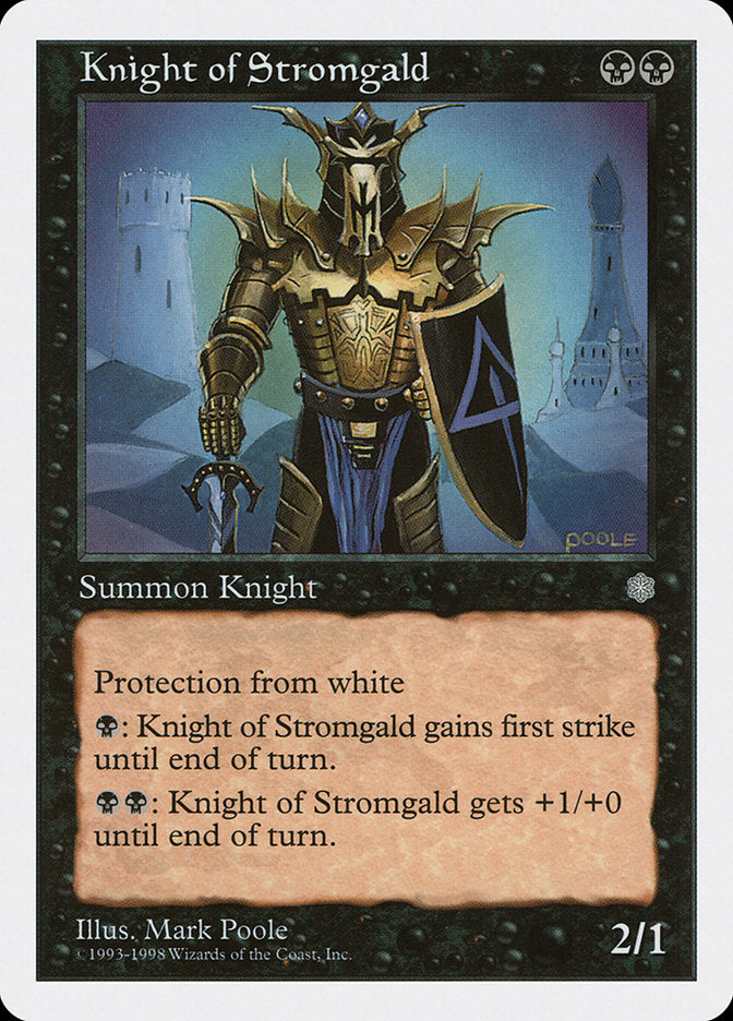Knight of Stromgald [Anthologies] | Kessel Run Games Inc. 
