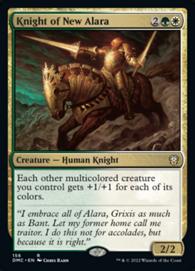 Knight of New Alara [Dominaria United Commander] | Kessel Run Games Inc. 